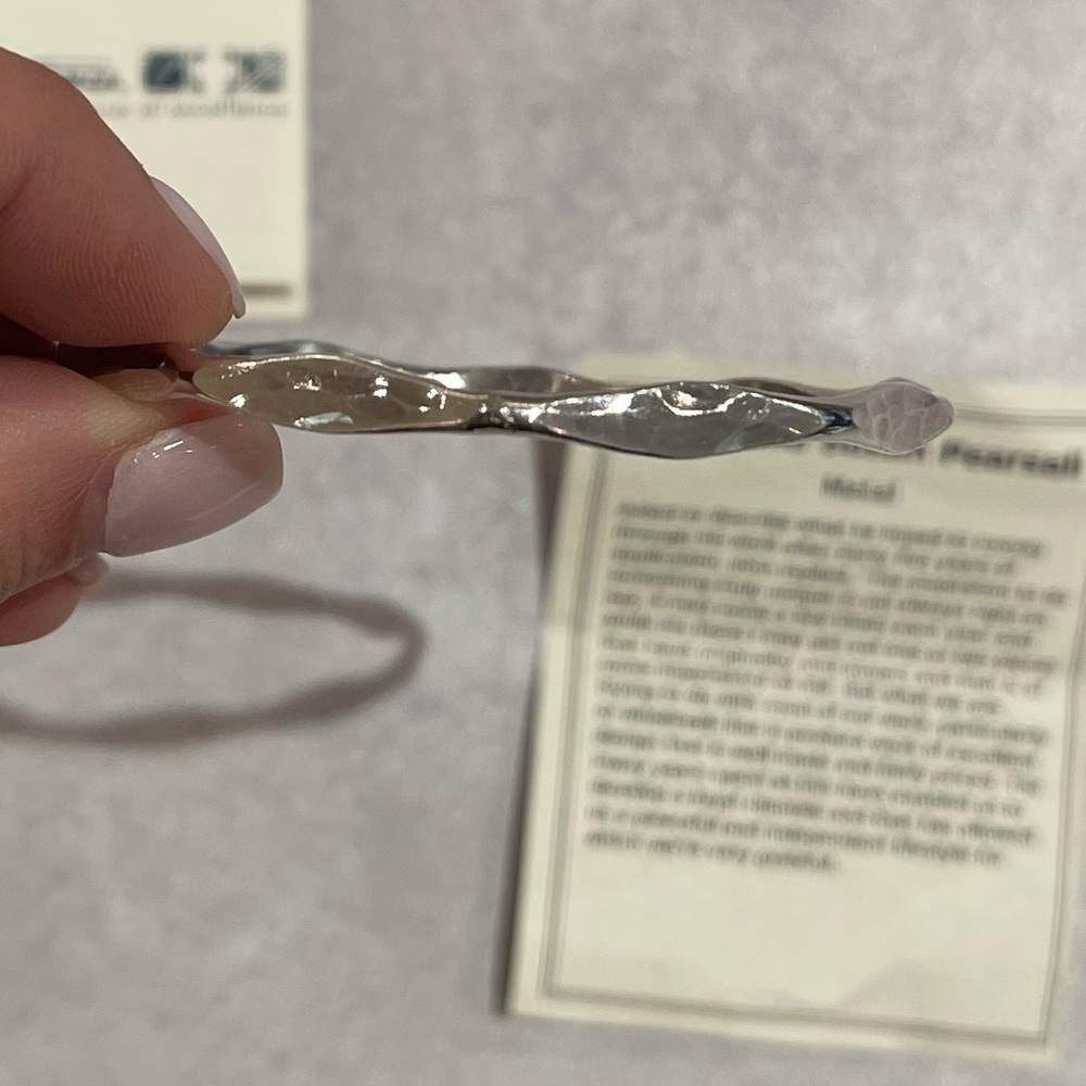 Sterling silver bangle